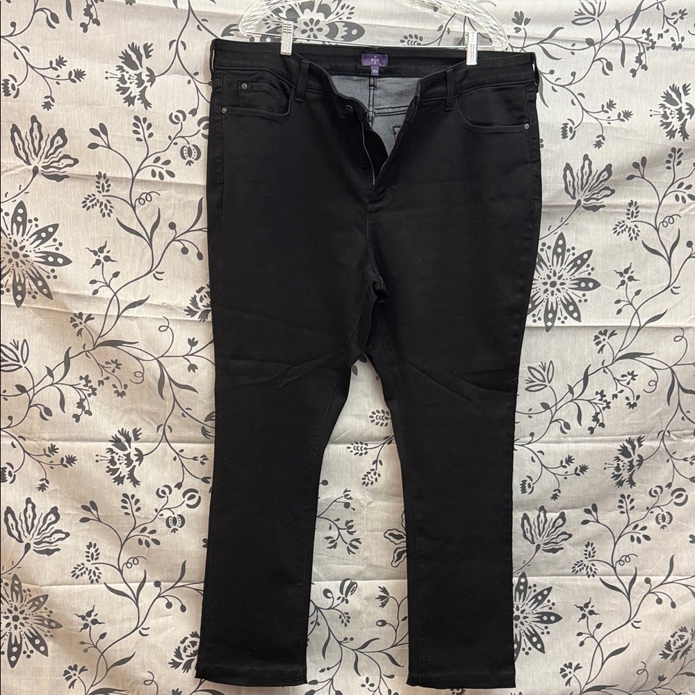 NYDJ Black Denim Pants